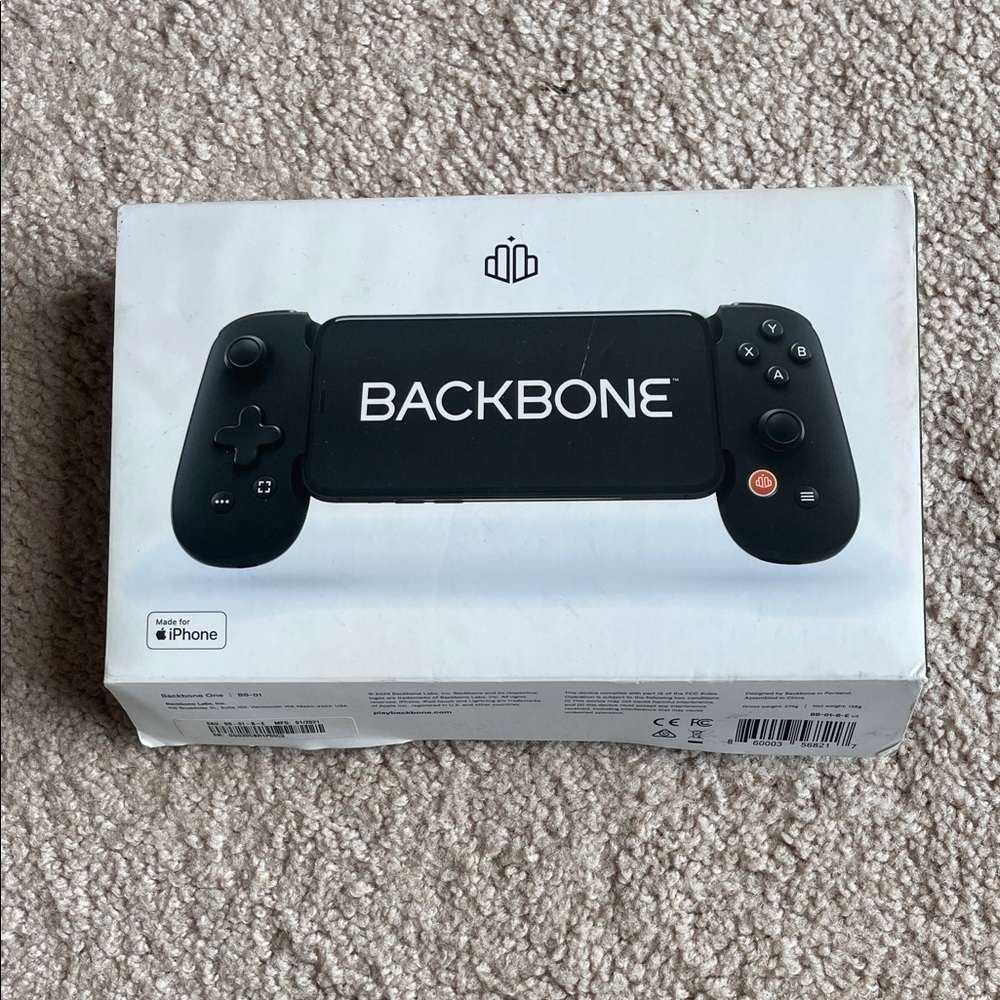 NWT Backbone Black Mobile Gaming Controller